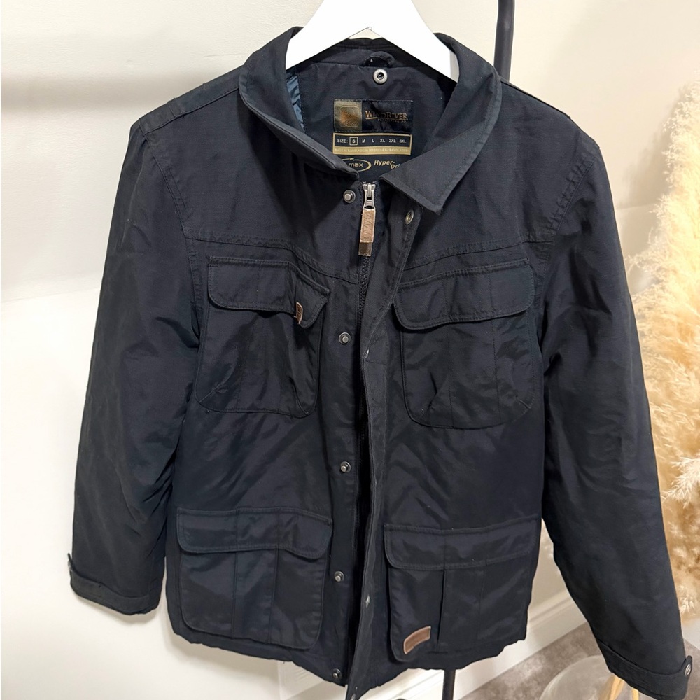 WindRiver Men’s Black Utility Jacket – Insulated | Size Small